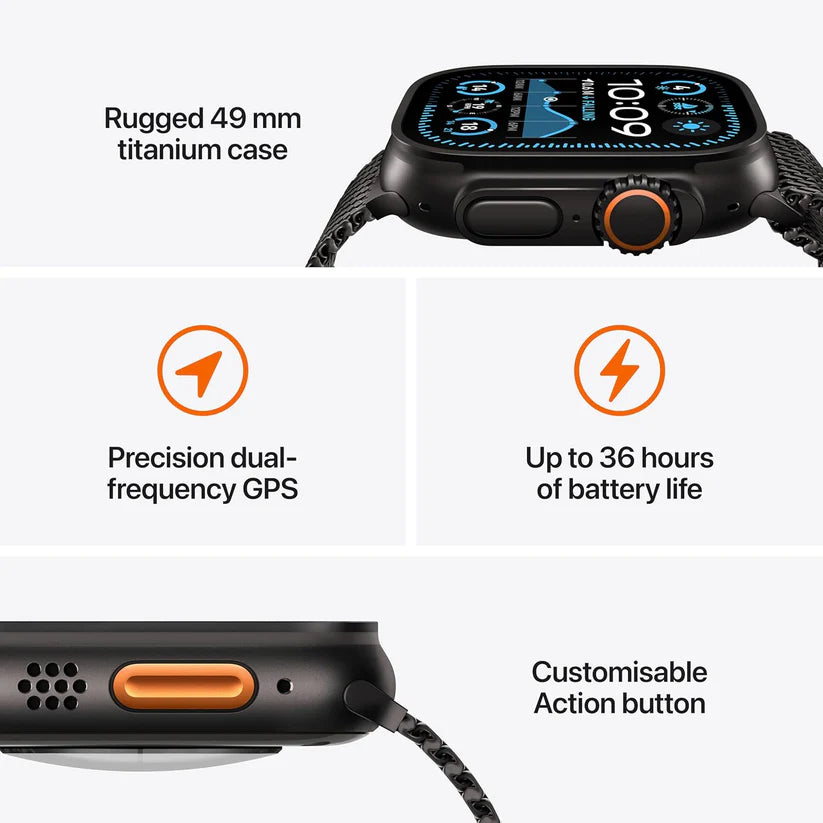 Smartwatch iUltra 49mm With Straps