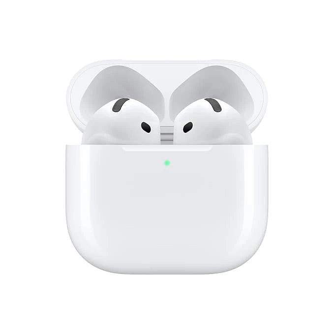 Apple AirPods 4 Wireless Earbuds, Bluetooth Headphones, with Active Noise Cancellation, Adaptive Audio, Transparency Mode