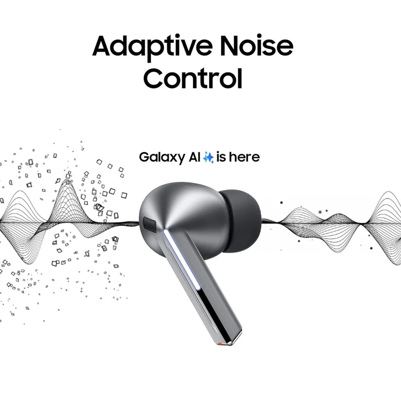 Samsung Galaxy Buds 3 Pro (Black) with Galaxy AI | Adaptive ANC