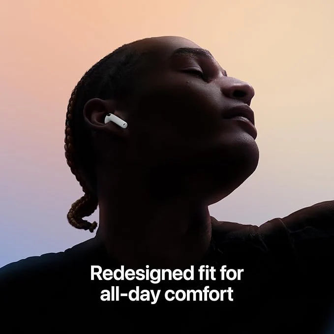 Apple AirPods 4 Wireless Earbuds, Bluetooth Headphones, with Active Noise Cancellation, Adaptive Audio, Transparency Mode